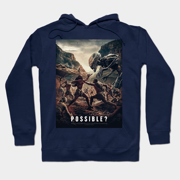 Ancient Encounter Hoodie by UrbanBlend